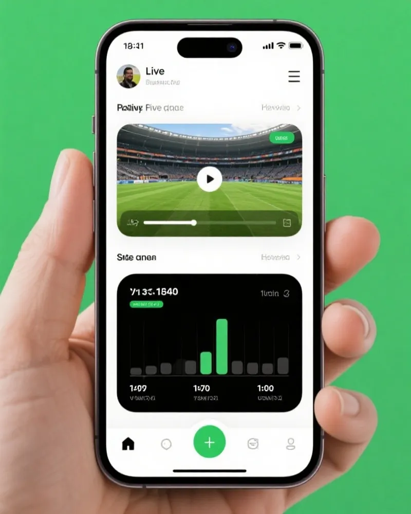 咪咕体育App界面展示